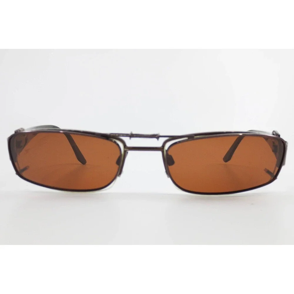 Levis LS05126 C03 BRN Brown Tortoise Rectangular Eyeglasses with Clip On Lenses